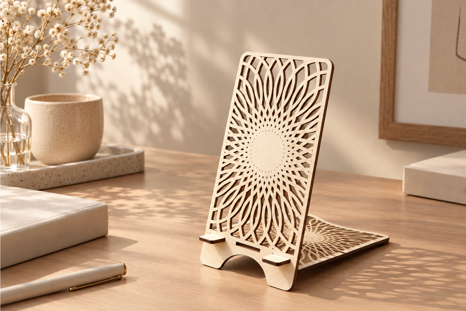 Figure 17: Finished phone stand